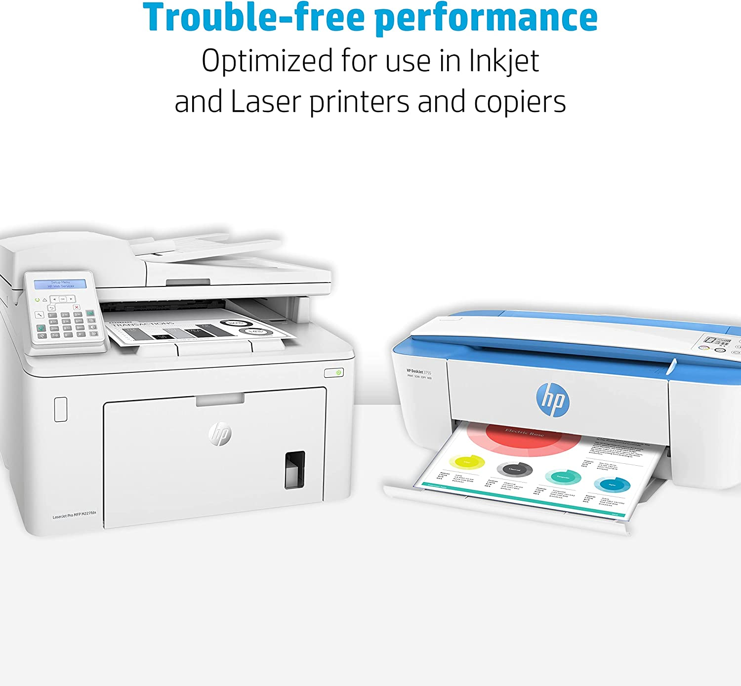 HP Printer Paper | 8.5 X 11 Paper | Copy &Print 20 Lb | 1 Ream Case - 500 Sheets| 92 Bright | FSC Certified | 200060 - Image 4